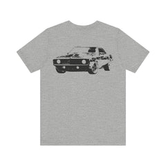 Classic Camaro Car Graphic Tee - Unisex Jersey Short Sleeve T-Shirt