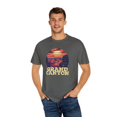 Grand Canyon National Park Graphic, Comfort Colors Soft Relaxed Fit Unisex Garment-Dyed T-shirt