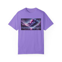 Prince Inspired Purple Rain Mural Graphic - Unisex Comfort Colors Shirt