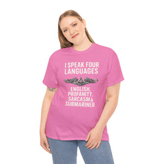 Funny United States Submarine Multilingual T-Shirt