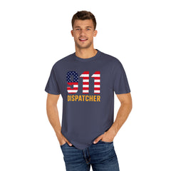 Vintage 911 Dispatcher Garment Dyed T-Shirt