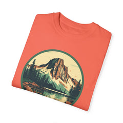 Glacier National Park Graphic, Comfort Colors Soft Relaxed Fit Unisex Garment-Dyed T-shirt