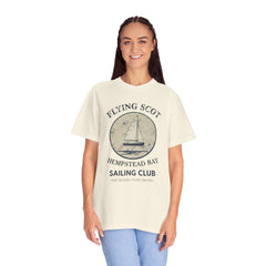Hempstead Bay Sailing Club T‑Shirt — Flying Scot Hempstead Bay Vintage Sailboat Tee