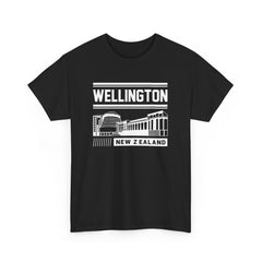 Wellington New Zealand Cities of The World Series Unisex Heavy Cotton Tee