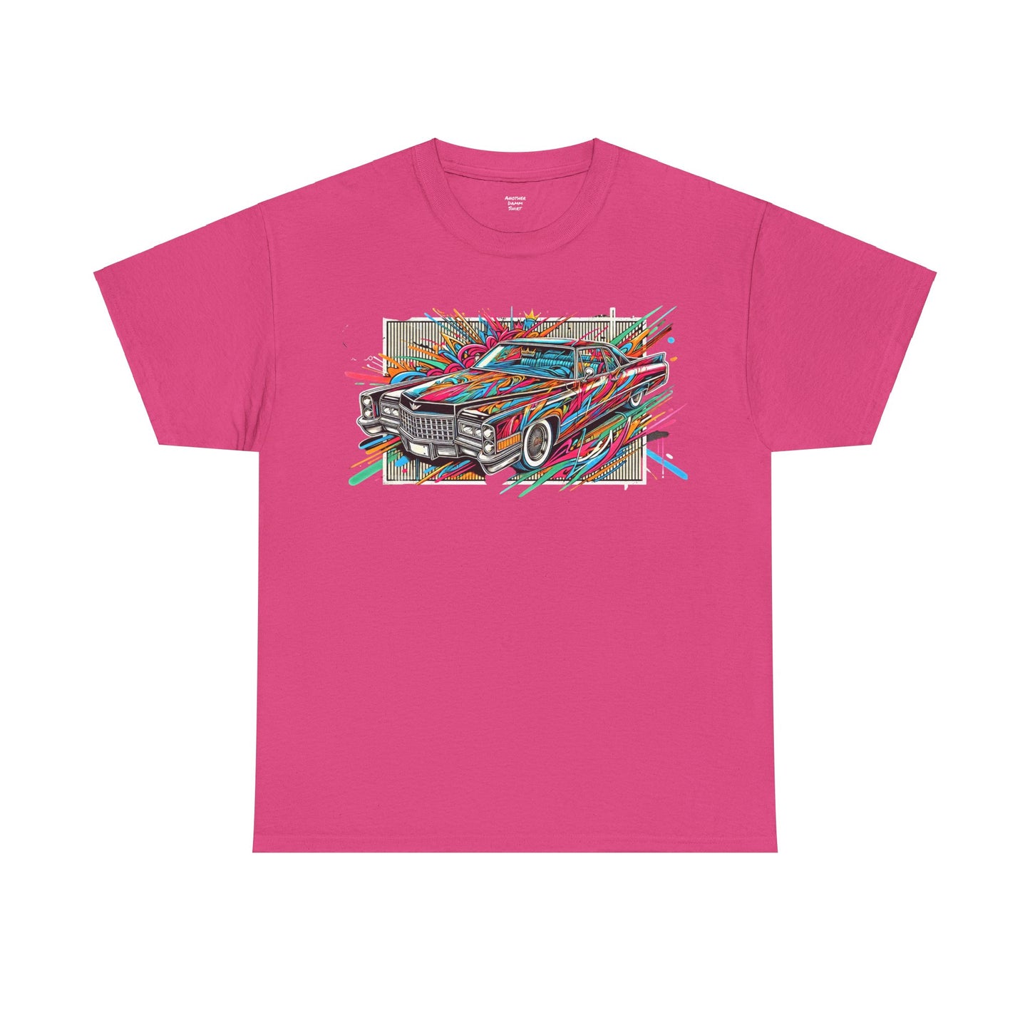 Graffiti Mania Cadillac Eldorado Graphic - Unisex Heavy Cotton Tee