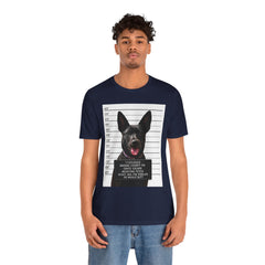 K9 Mugshot Personalized with your Dog T-Shirt