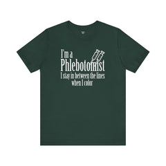 Phlebotomist Humor Tee, Funny Medical Shirt, Nurse Gift, Blood Tech Wear, Cute Phlebotomy Humor, Healthcare Apparel