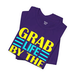 Funny Passover Grab Life By The Matzo Balls Quote T Shirt
