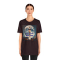 Party At The Moon Tower , Graphic Unisex Jersey Short Sleeve Tee