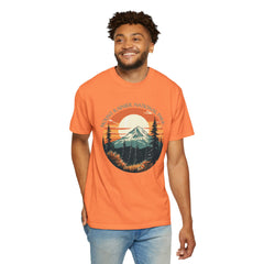 Mount Rainier National Park Graphic, Comfort Colors Soft Relaxed Fit Unisex Garment-Dyed T-shirt