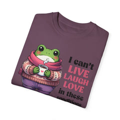 Vintage Style Funny Frog Tshirt  - Stylish Unisex T Shirt