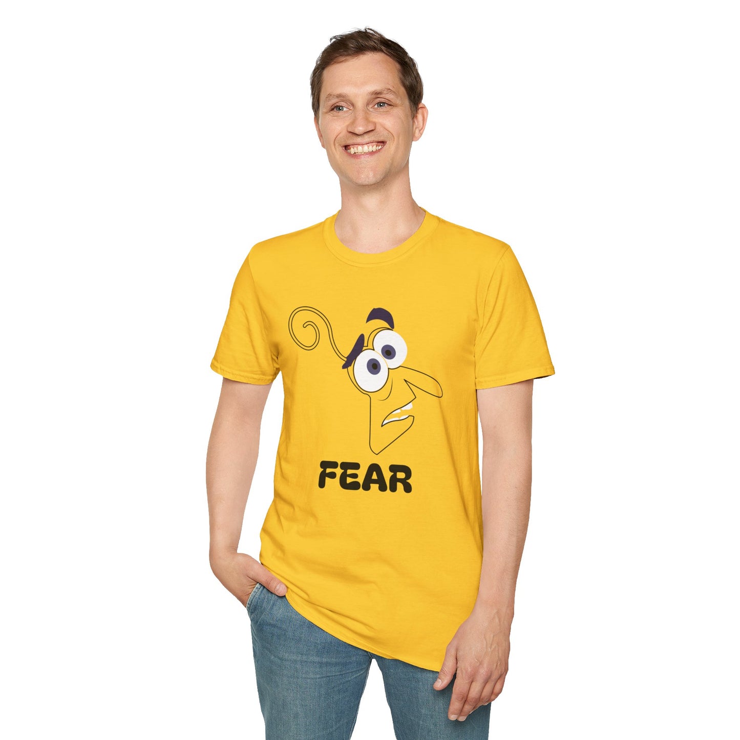 FEAR Emotion Graphic Unisex Softstyle T-Shirt