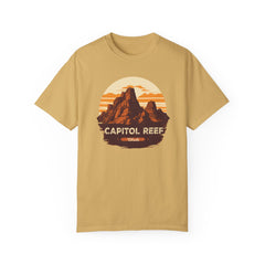 Capitol Reef National Park Graphic, Comfort Colors Soft Relaxed Fit Unisex Garment-Dyed T-shirt