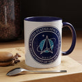 SPACE FORCE Emblem Accent Mug