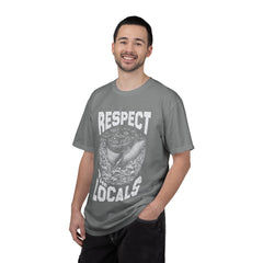 Respect the Locals Whale T-Shirt — Marine Conservation Graphic