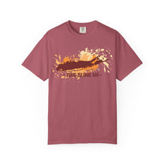Long Island NY Comfort Colors Garment-Dyed T-shirt with Long Island Ice Tea Cocktail Recipe on Back