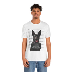 K9 Mugshot Personalized with your Dog T-Shirt