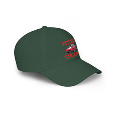 Vetted For Life Hat — Vintage Red Car Baseball Cap