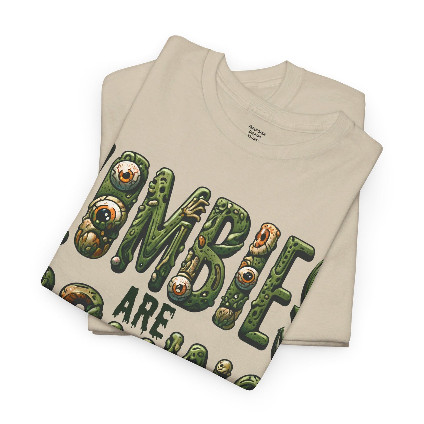 ZOMBIES ARE COMING! Graphic Unisex Heavy Cotton Tee