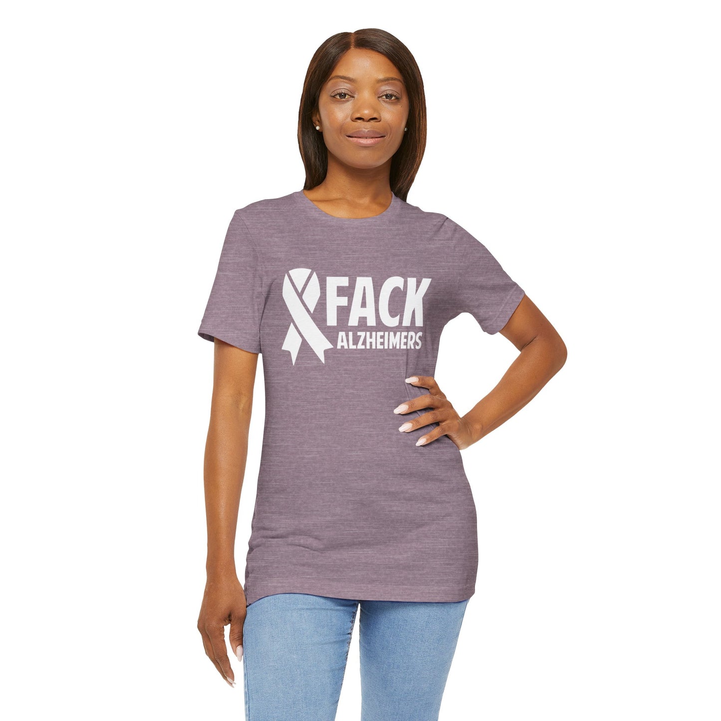 FACK ALZHEIMERS - Unisex Jersey Short Sleeve Tee