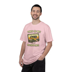 Mixtape Face T-Shirt — Retro Cassette Music Graphic Tee