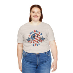 American Babe Graphic, Unisex Jersey Short Sleeve Tee