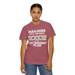 Mahjong Retirement Plan Unisex T-Shirt - Fun Gift for Friends