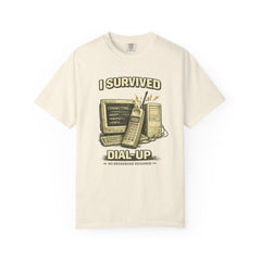 I Survived Dial-Up Vintage Tech T-Shirt
