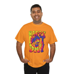 HAPPY DOT DAY - Graphic Unisex Heavy Cotton Tee