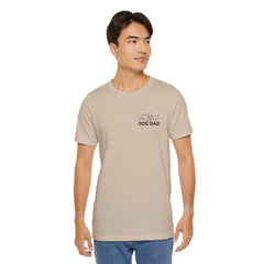 Dog Dad T-Shirt — Personalized Your Dog Image  Tee (Custom Name)