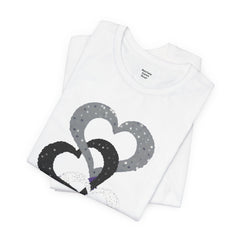 Triple Heart Design Tee