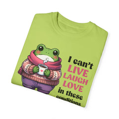 Vintage Style Funny Frog Tshirt  - Stylish Unisex T Shirt