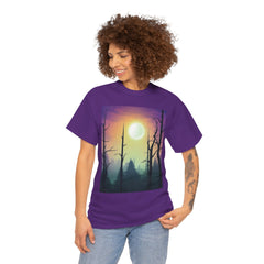 Serene Nature Graphic Tee, Aesthetic T-Shirt, Cozy Casual Wear, Gift for Nature Lovers, Perfect for Outdoor Adventures