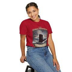 USS George Washington SSBN 598 Submarine T-Shirt with a quote from its namesake