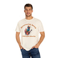 Parrot Strummin Away In Margaritaville - Unisex Garment-Dyed T-shirt