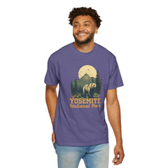 Yosemite National Park Graphic, Comfort Colors Soft Relaxed Fit Unisex Garment-Dyed T-shirt
