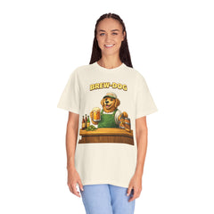Golden Retriever Brewer Beer T-Shirt — Cute Brew-Dog Graphic Tee