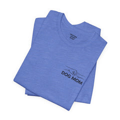 Dog Mom T-Shirt — Personalized Your Dog Image  Tee (Custom Name)