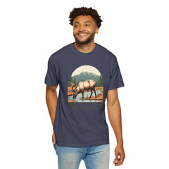 Grand Teton National Park Graphic, Comfort Colors Soft Relaxed Fit Unisex Garment-Dyed T-shirt