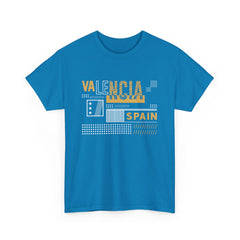Valencia Spain Cities of The World Series Unisex Heavy Cotton Tee