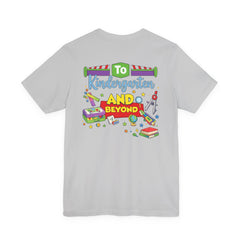 Personalized Name Kindergarten Teacher T-Shirt —  Kindergarten and Beyond Graphic Tee