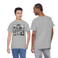 The Brainy Bunch Tee — Vintage Scientist Portraits Graphic T-Shirt
