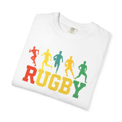 Rugby Players Rainbow Graphic T-Shirt