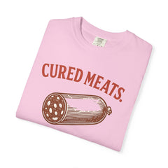Cured Meats Graphic Tee - Funny Foodie Wear, Gift for Meat Lovers