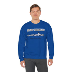 Bolder Font MERRY  CHRISTMAS Submarine Brotherhood -Unisex Crewneck Sweatshirt