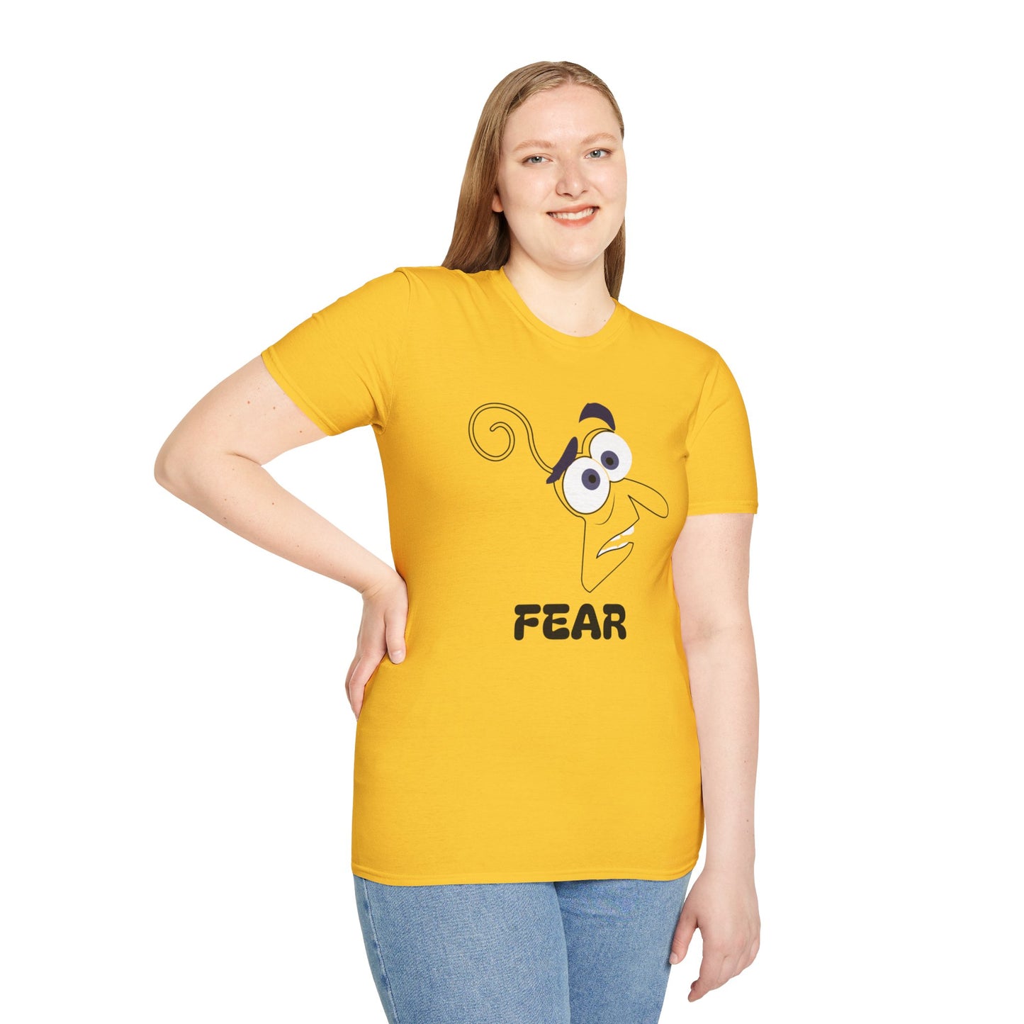 FEAR Emotion Graphic Unisex Softstyle T-Shirt