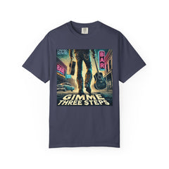 Music Lynyrd Skynyrd Inspired Gimme Three Steps AI Graphic - Unisex Comfort Colors Shirt