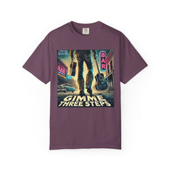 Music Lynyrd Skynyrd Inspired Gimme Three Steps AI Graphic - Unisex Comfort Colors Shirt