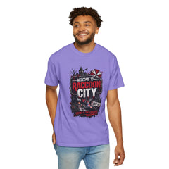 Raccoon City Graphic T-Shirt — "Welcome to Raccoon City" Horror Gamer Tee