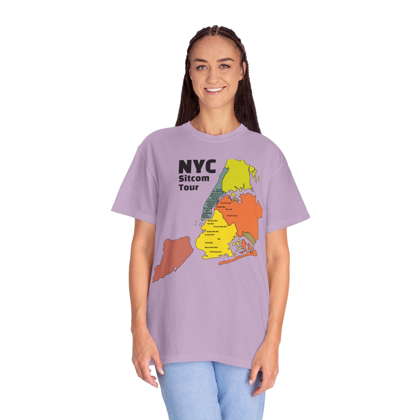 NYC Sitcoms, Comfort Colors - Unisex T-shirt